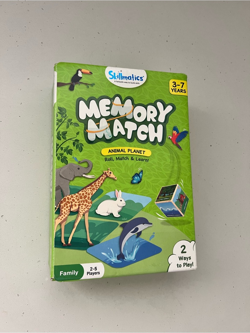 Skillmatics Memory Match Animal Planet